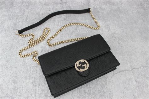 gucci interlocking wallet on chain dimensions|Gucci small wallet on chain.